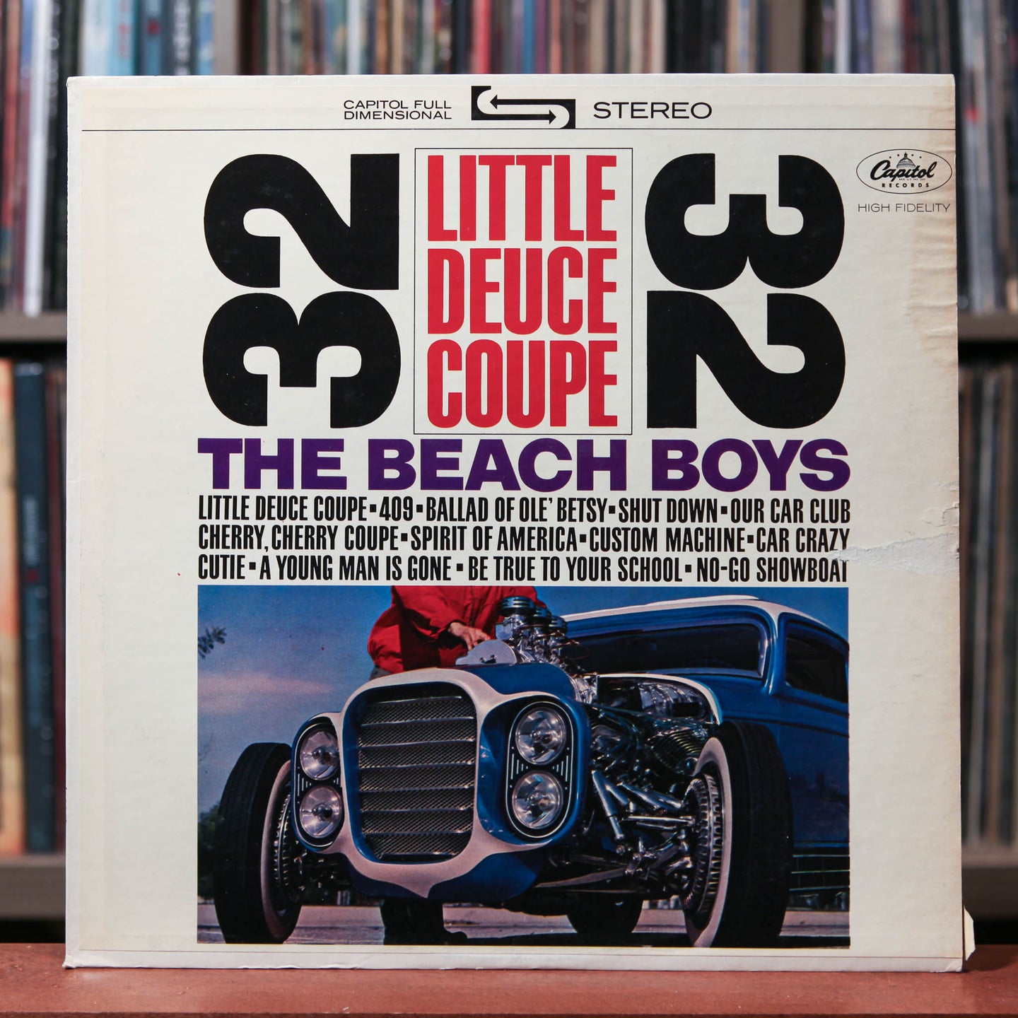 The Beach Boys - Little Deuce Coupe - 1976 Capitol Records, VG/VG