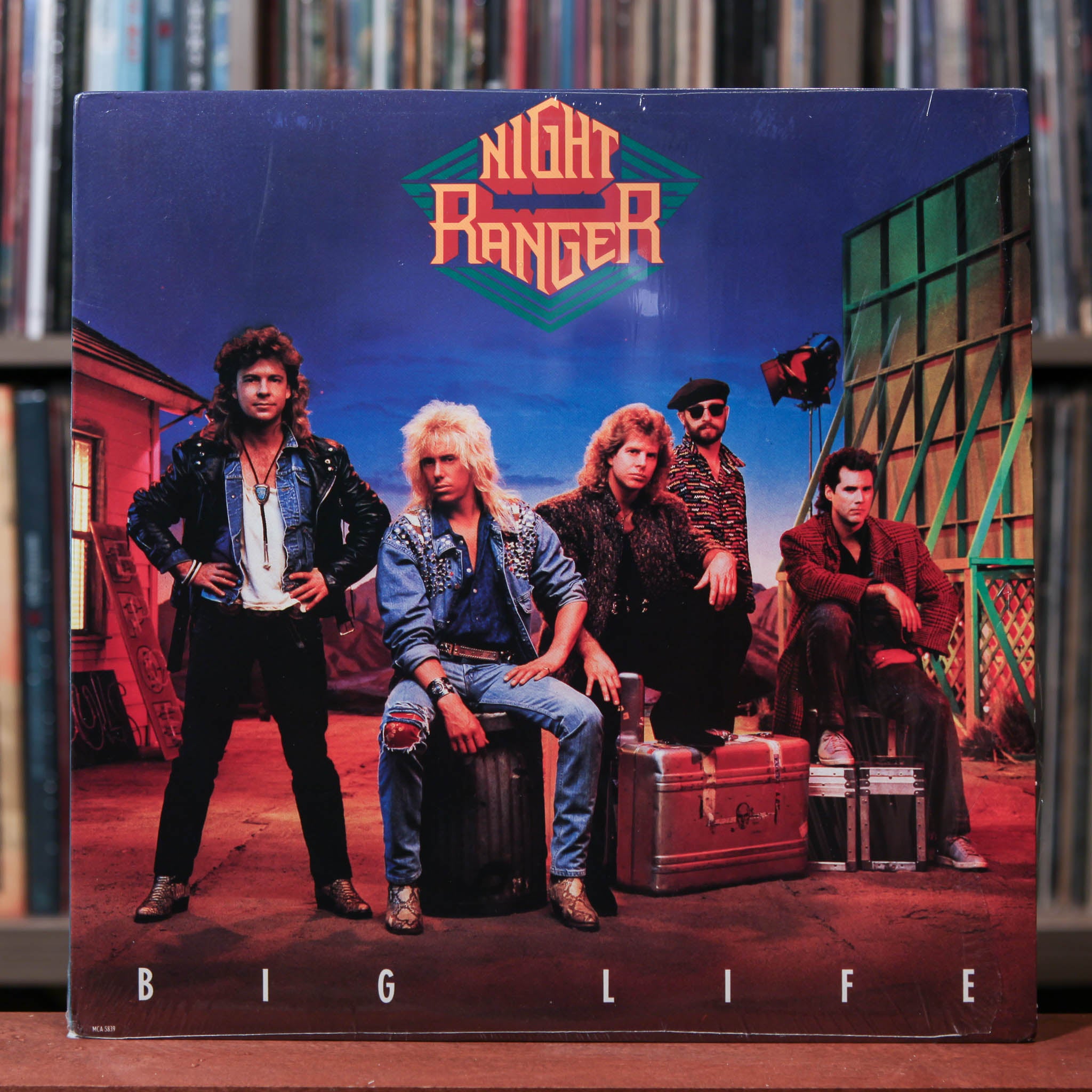 Night Ranger - Big Life - IN SHRINK, TOP COPY 1987 MCA Records, VG+/NM