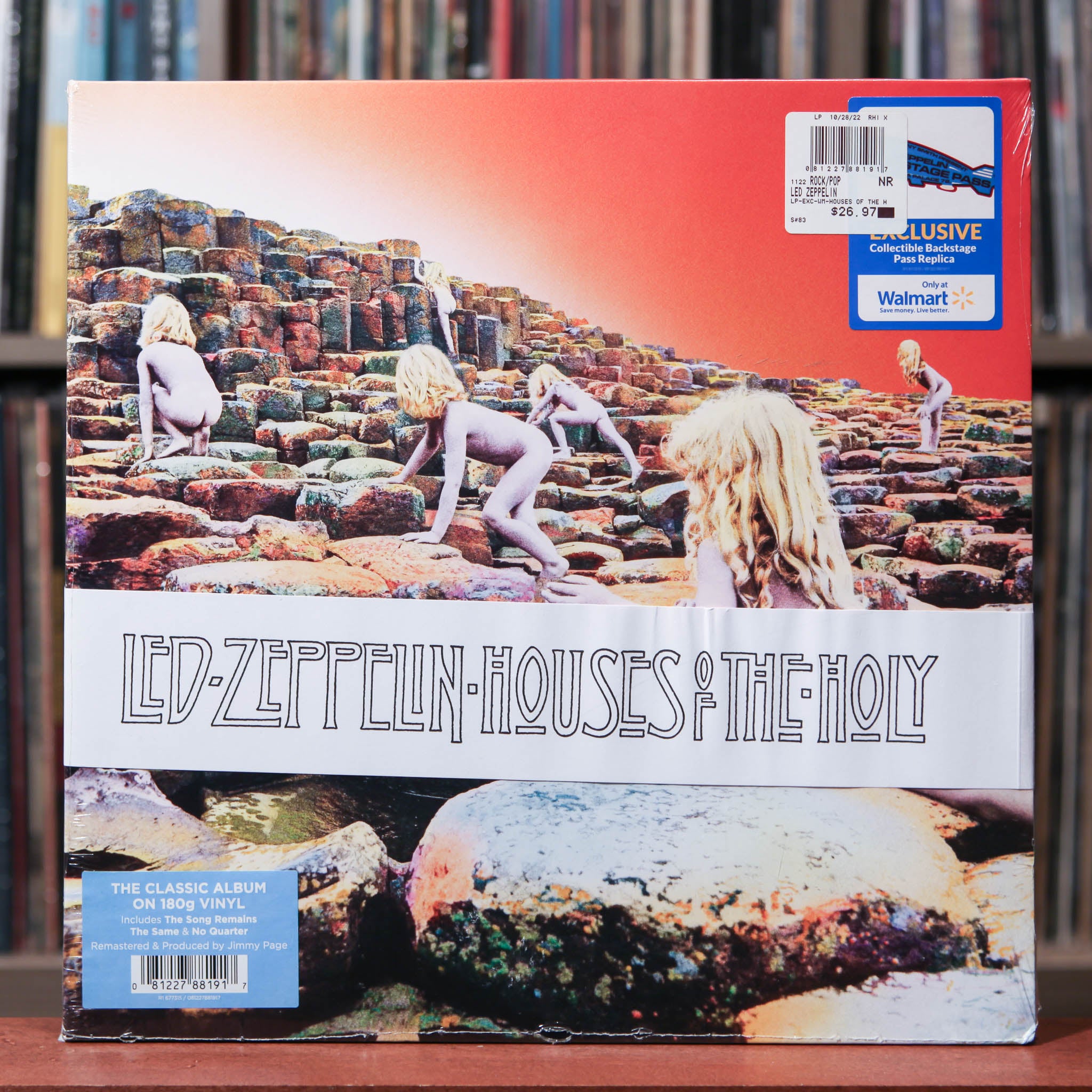 Led Zeppelin - Houses Of The Holy - W/ INSERT 2022 Atlantic, SEALED