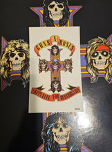 Load image into Gallery viewer, Guns N' Roses - Appetite For Destruction - RARE STICKER 1987 Geffen, VG+/VG+ 5
