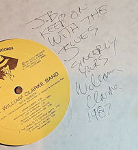 Load image into Gallery viewer, The William Clarke Band - Tip Of The Top - SIGNED X2 1987 Satch Records, VG+/VG+
