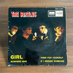 The Beatles - Girl EP - 7" 45rpm - Spain Import - 1966 Odeon, VG/VG