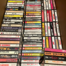 Load image into Gallery viewer, 123 Cassette Tape Lot - Video Look - Rap / R&amp;B / Etc

