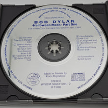 Load image into Gallery viewer, Bob Dylan - Halloween Mask - 2CD 1988 World Productions Of Compact Music, VG+/M
