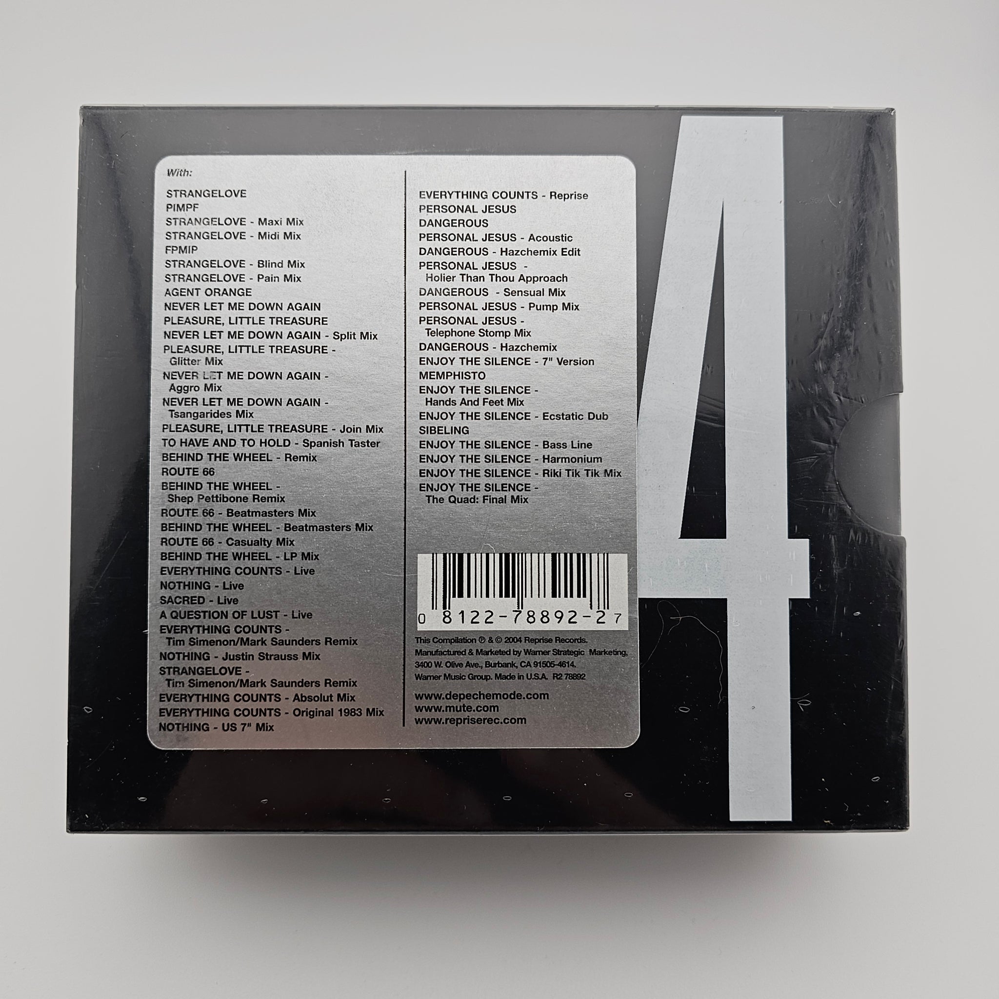 Depeche Mode - Singles 19-24 - RARE 6 CD BOX SET 2004 Rhino Records SE Depeche Mode - Singles 19-24 - RARE 6 CD BOX SET 2004 Rhino Records SE