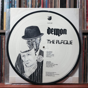 Demon - The Plague - UK PICTURE DISC 1983 Clay Records, VG+/VG+
