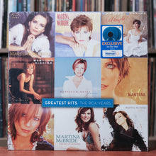 Load image into Gallery viewer, Martina McBride - Greatest Hits: RCA Years - Sea Blue Color Vinyl - 2021 Legacy, EX/VG+ w/SHRINK
