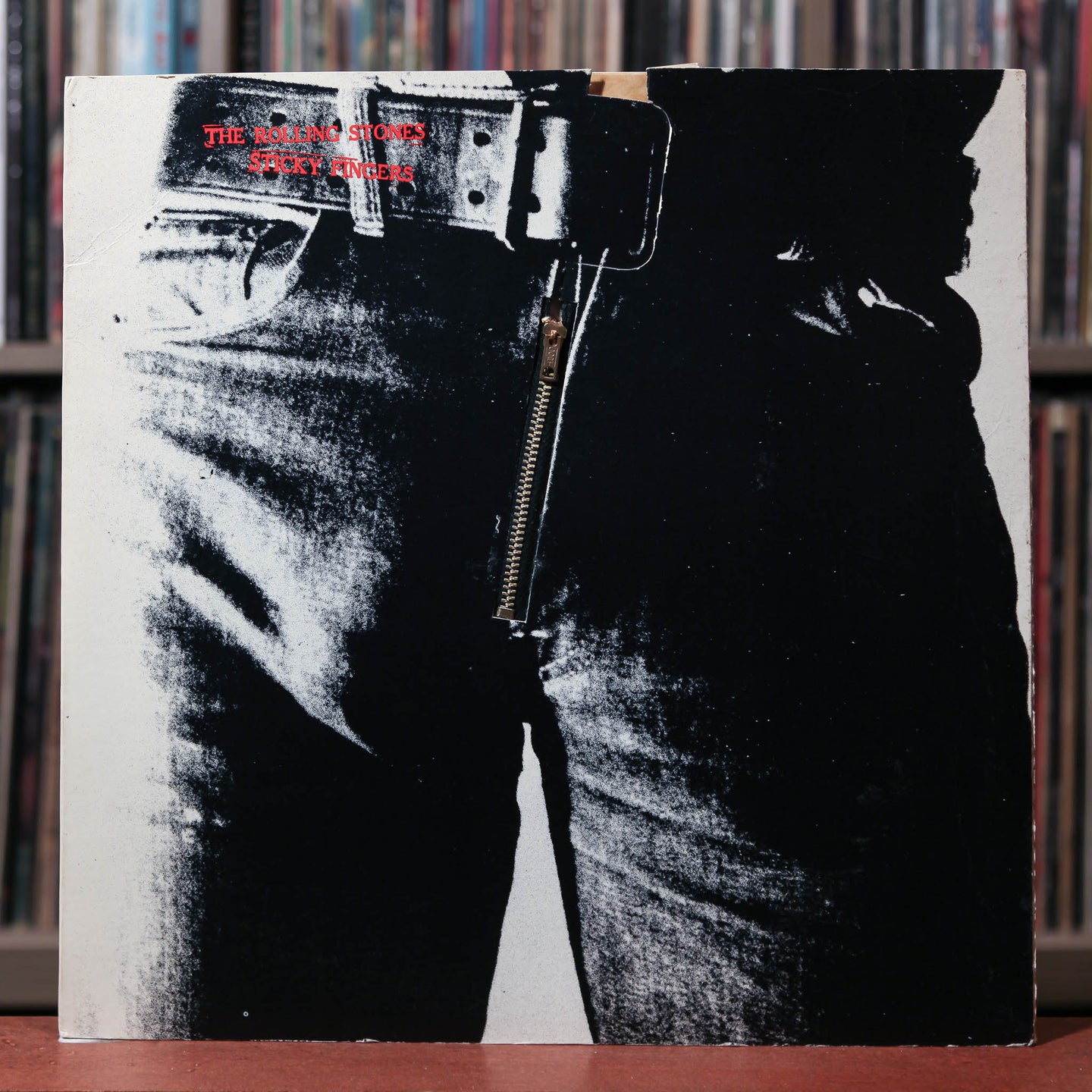 The Rolling Stones - Sticky Fingers - 1971 Rolling Stones Records, VG+/G+
