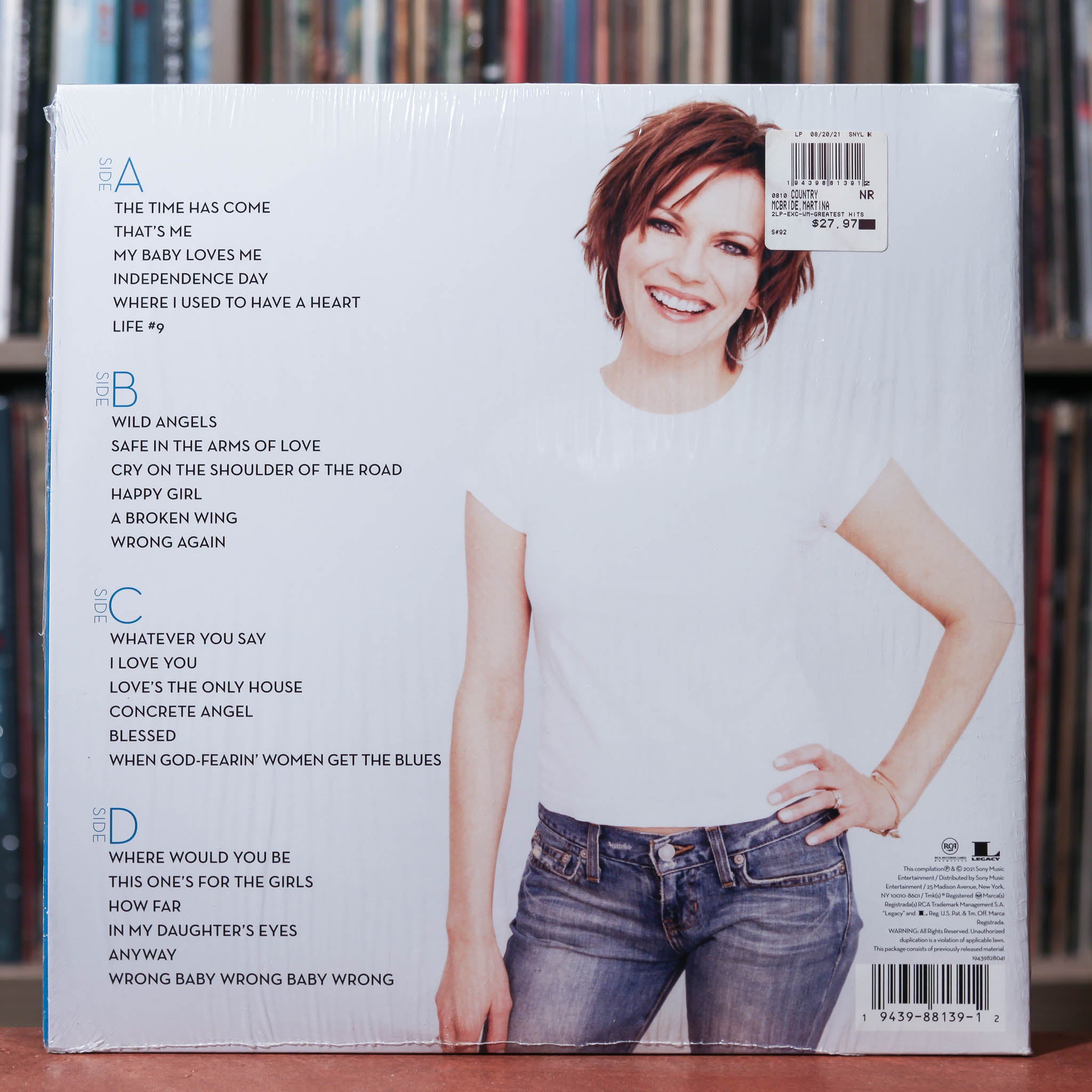 Martina McBride - Greatest Hits: RCA Years - Sea Blue Color