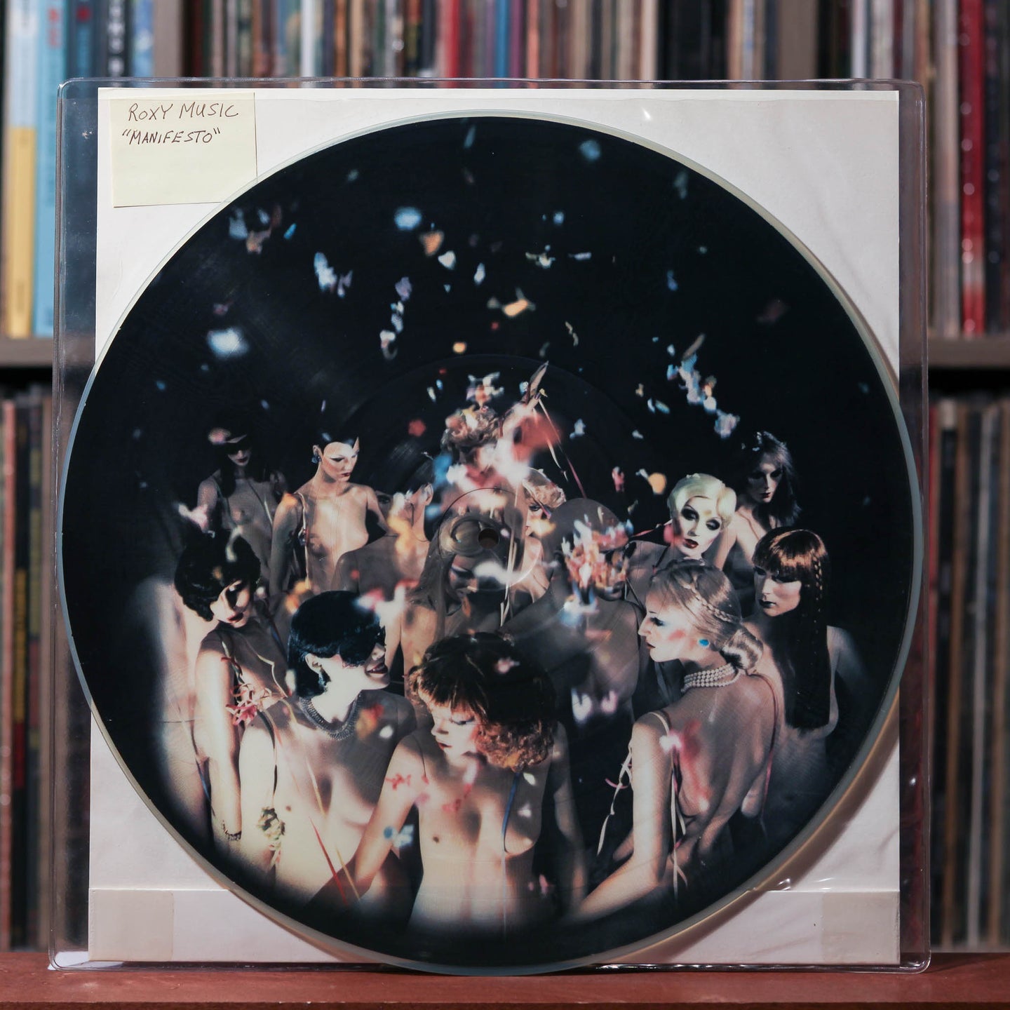 Roxy Music - Manifesto -UK PICTURE DISC 1979 EG, VG/VG