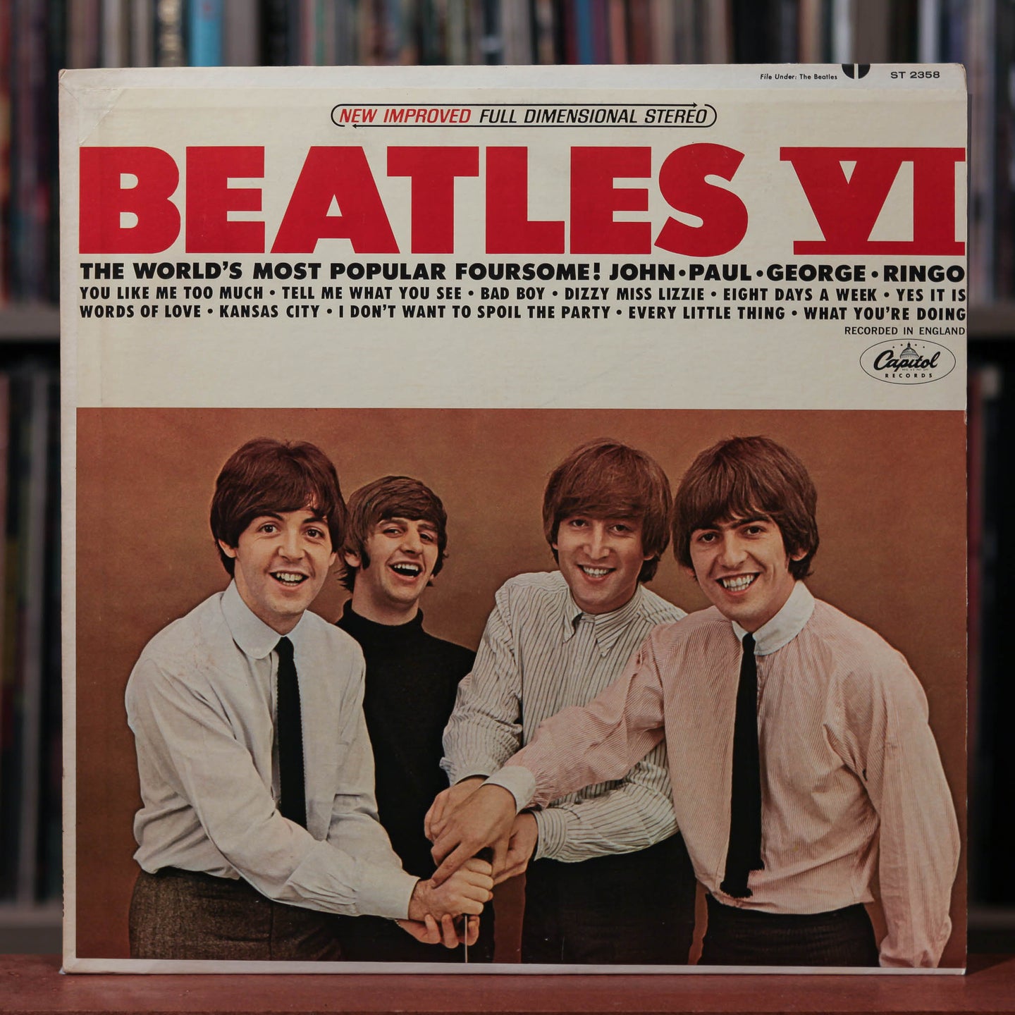 The Beatles - Beatles VI - 1971 Capitol, VG+/VG