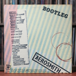 Aerosmith - Live! Bootleg - 2LP - 1978 Columbia, EX/VG+