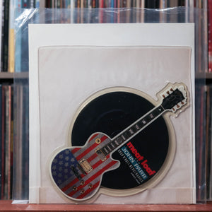 Meat Loaf and John Parr - Rock'n'Roll Mercenaries - UK SHAPED PICTURE DISC 1986 Arista, VG+/VG+