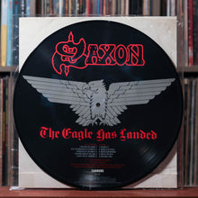 Load image into Gallery viewer, Saxon - The Eagle Has Landed (Live) - UK PICTURE DISC 1982 Carrere, VG+/VG+
