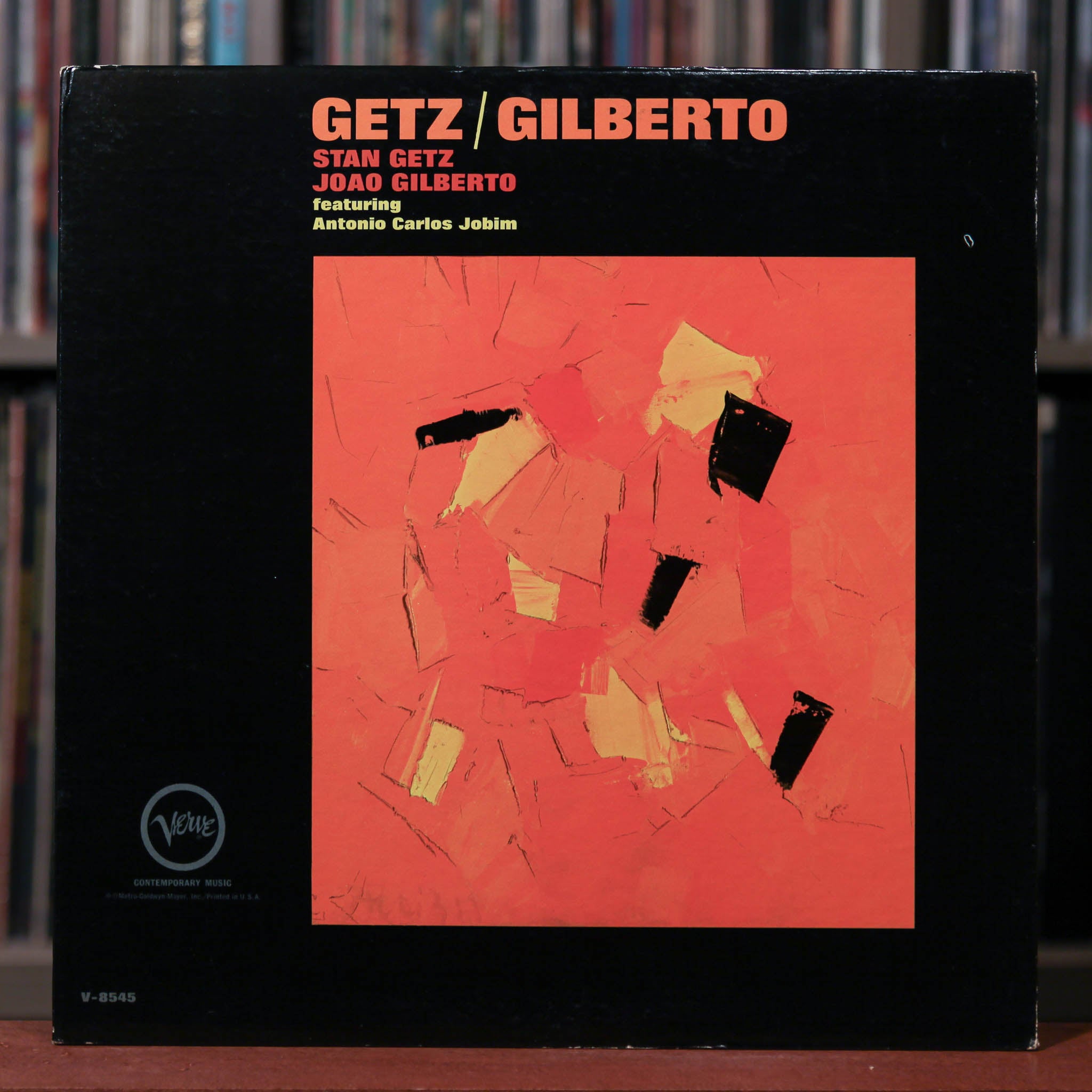Stan Getz - Getz / Gilberto - 1964 Verve Records, VG+/VG