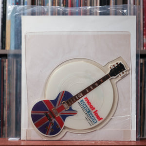 Meat Loaf and John Parr - Rock'n'Roll Mercenaries - UK SHAPED PICTURE DISC 1986 Arista, VG+/VG+