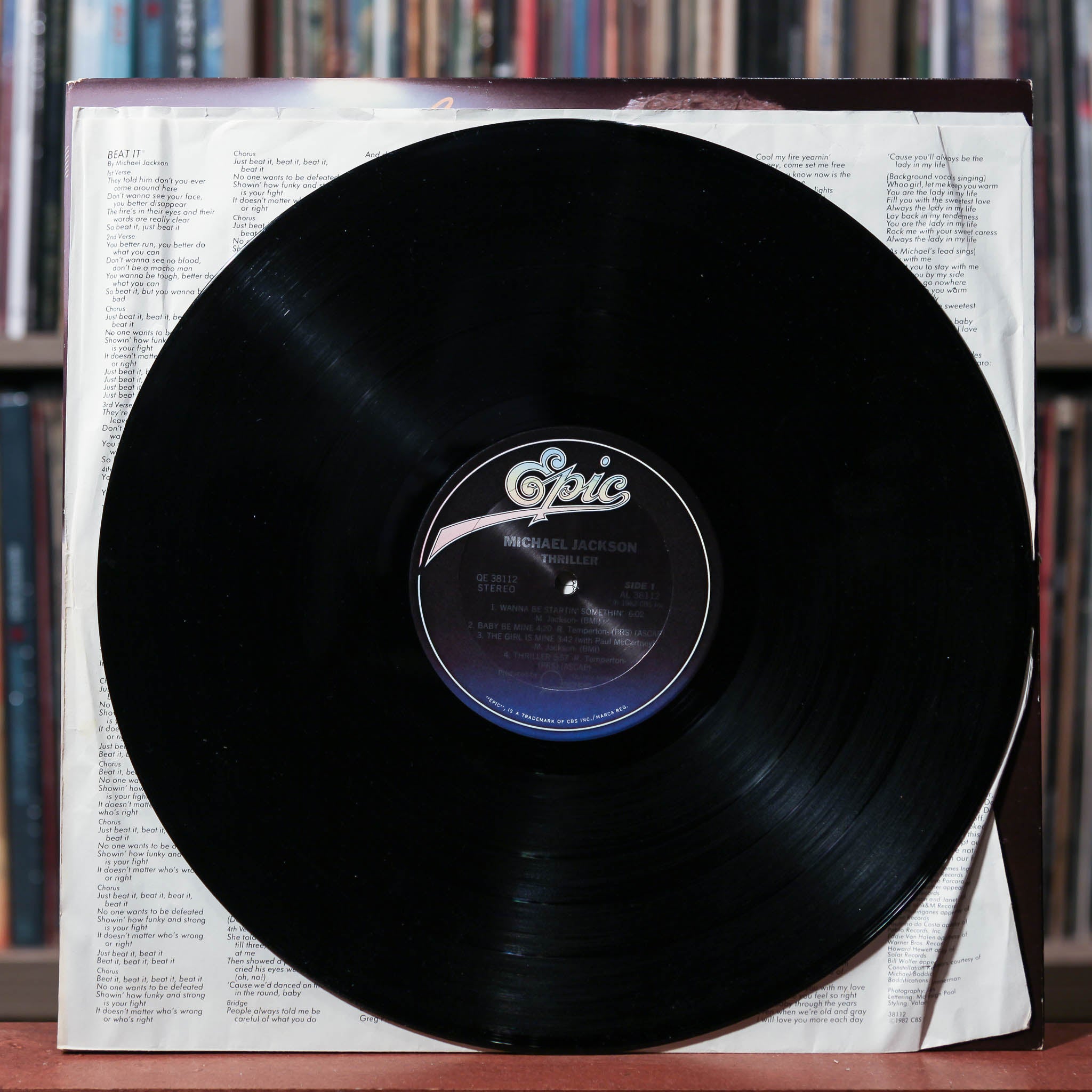 Michael Jackson - Thriller - 1982 Epic, VG/VG