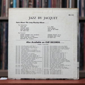 Illinois Jacquet - Jazz By Jacquet - 10" LP - 1954 Clef Records, VG+/VG