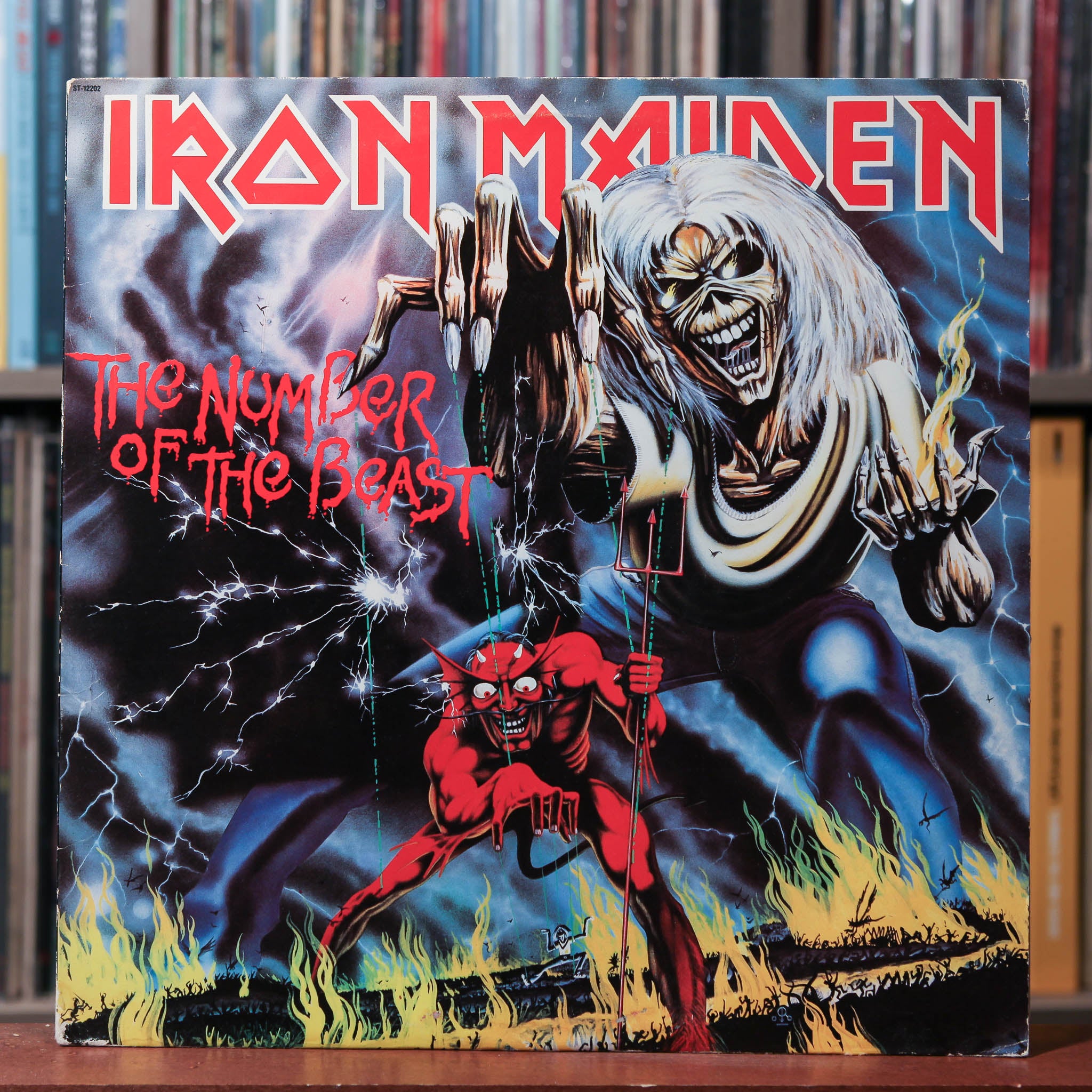 激レア 見本盤 IRON MAIDEN レコード LP PROMO Iron Maiden Killers Vinyl Record 1981 | eBay