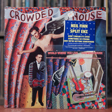 Load image into Gallery viewer, Crowded House - Self-Titled - 1986 Capitol, EX/EX w/Shrink &amp; 7&quot; 45RPM
