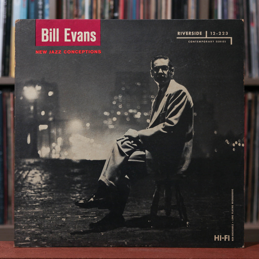 Bill Evans - New Jazz Conceptions - 1957 Riverside Records, VG+/VG+