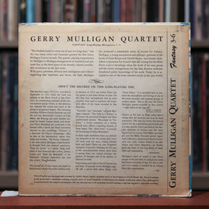 Gerry Mulligan Quartet - Self-Titled - Red Vinyl - 1953 Fantasy