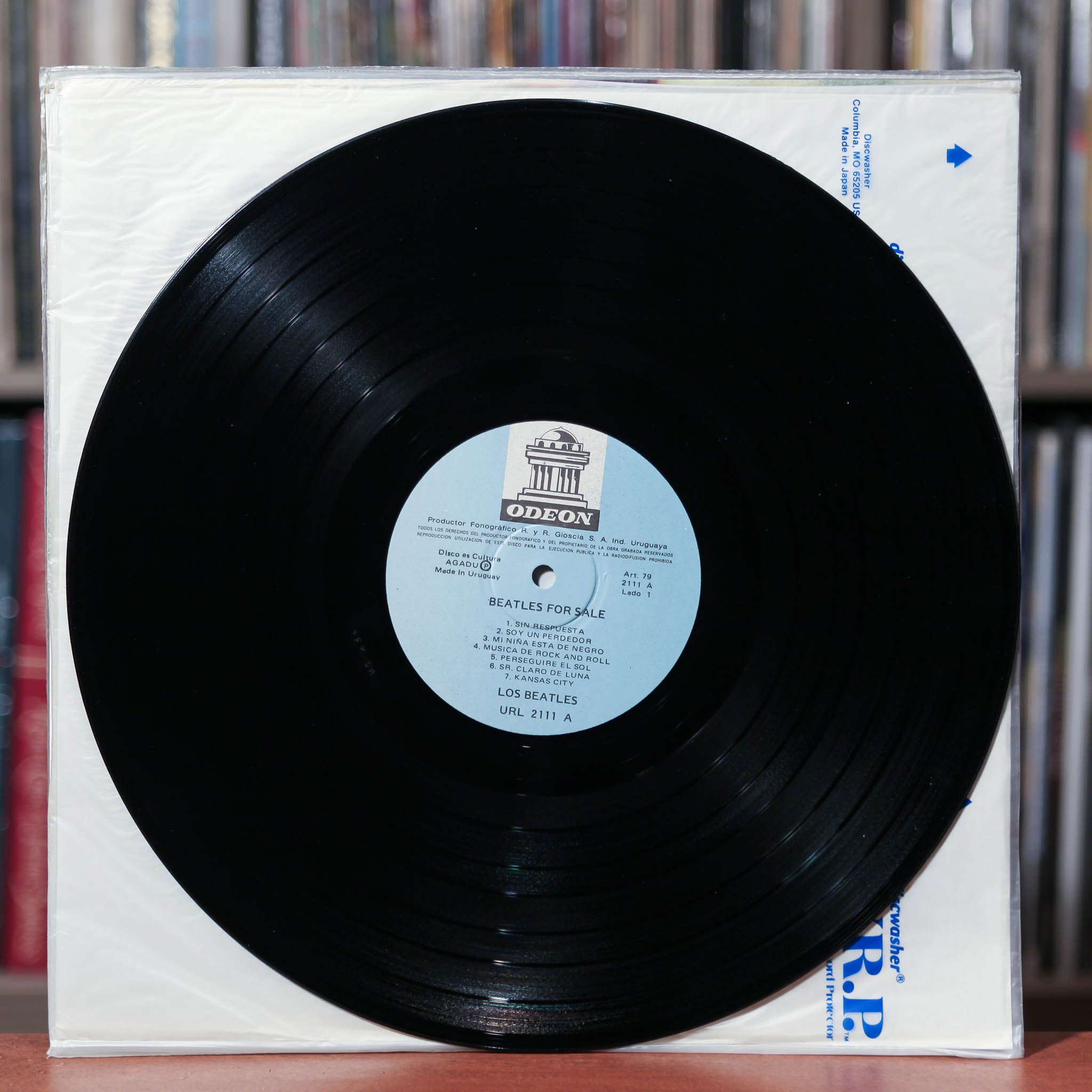 The Beatles - Beatles For Sale - RARE Uruguay Import - 1964 Odeon, VG/