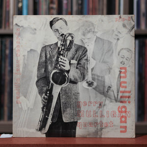 Gerry Mulligan Quartet - Self-Titled - 10" LP - 1953 Pacific Jazz, VG+/VG+