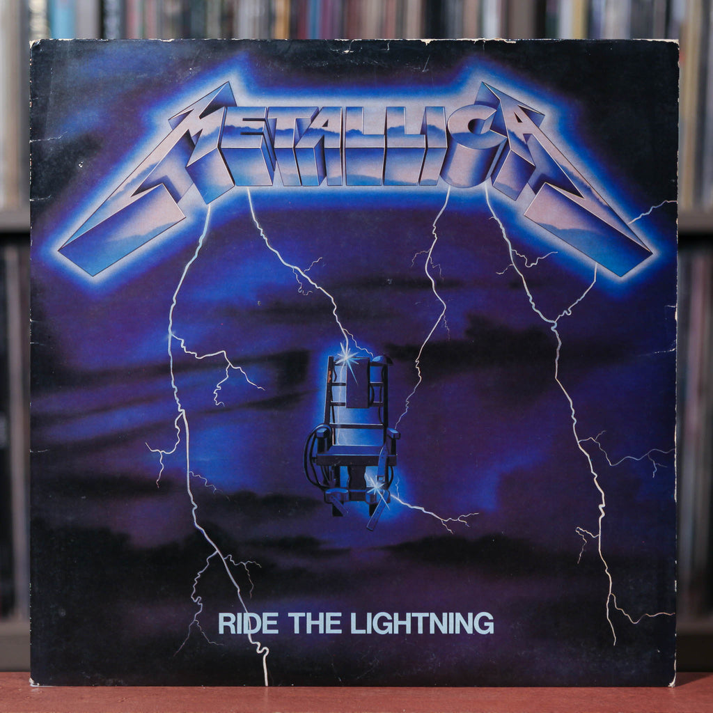 ［希少］メタリカ　Ride The Lightning LPレコード　ロック 希少］メタリカ Ride The Lightning LPレコード ロック 希少］メタリカ