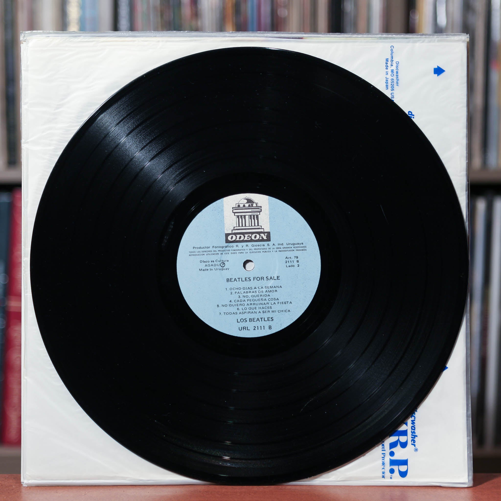 The Beatles - Beatles For Sale - RARE Uruguay Import - 1964 Odeon, VG/