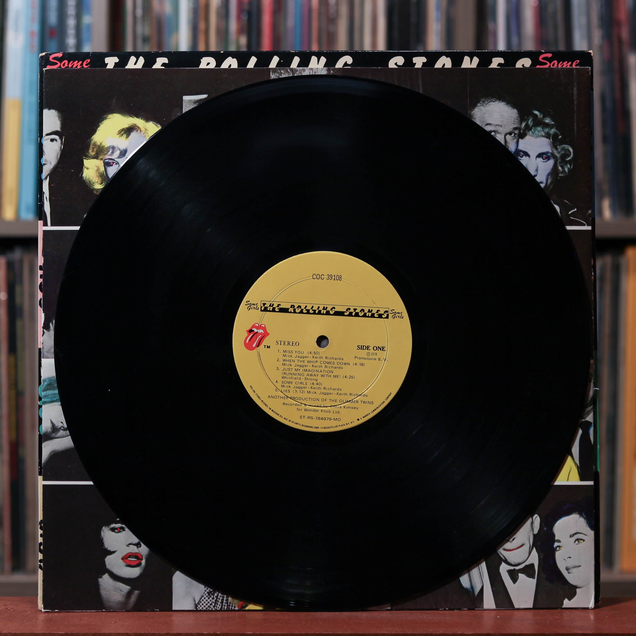 The Rolling Stones - Some Girls - 1St press with CELLEBRITY FACES 1978