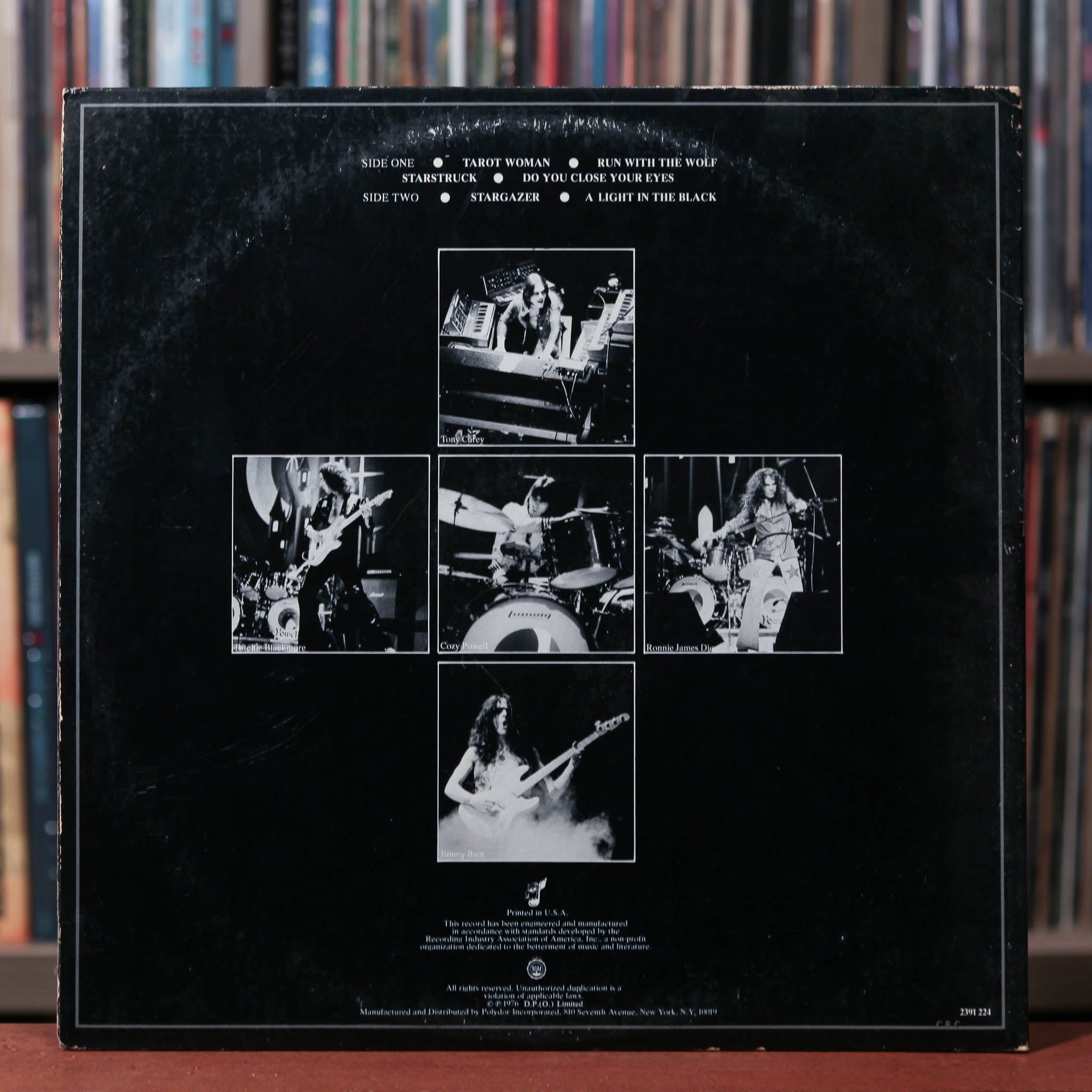 Rainbow - Rainbow Rising - 1976 Oyster, VG+/VG+
