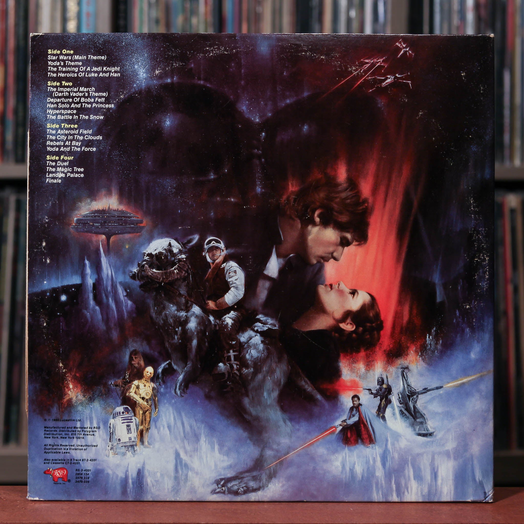 Star Wars - The Empire Strikes Back - 1980 RSO, Strong VG/VG+