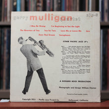 Load image into Gallery viewer, Gerry Mulligan Quartet - Self-Titled - 10&quot; LP - 1953 Pacific Jazz, VG+/VG+
