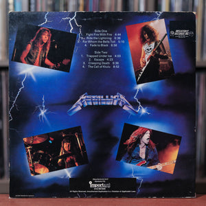 Metallica ‎– Ride The Lightning LP 1984 1st Press Megaforce
