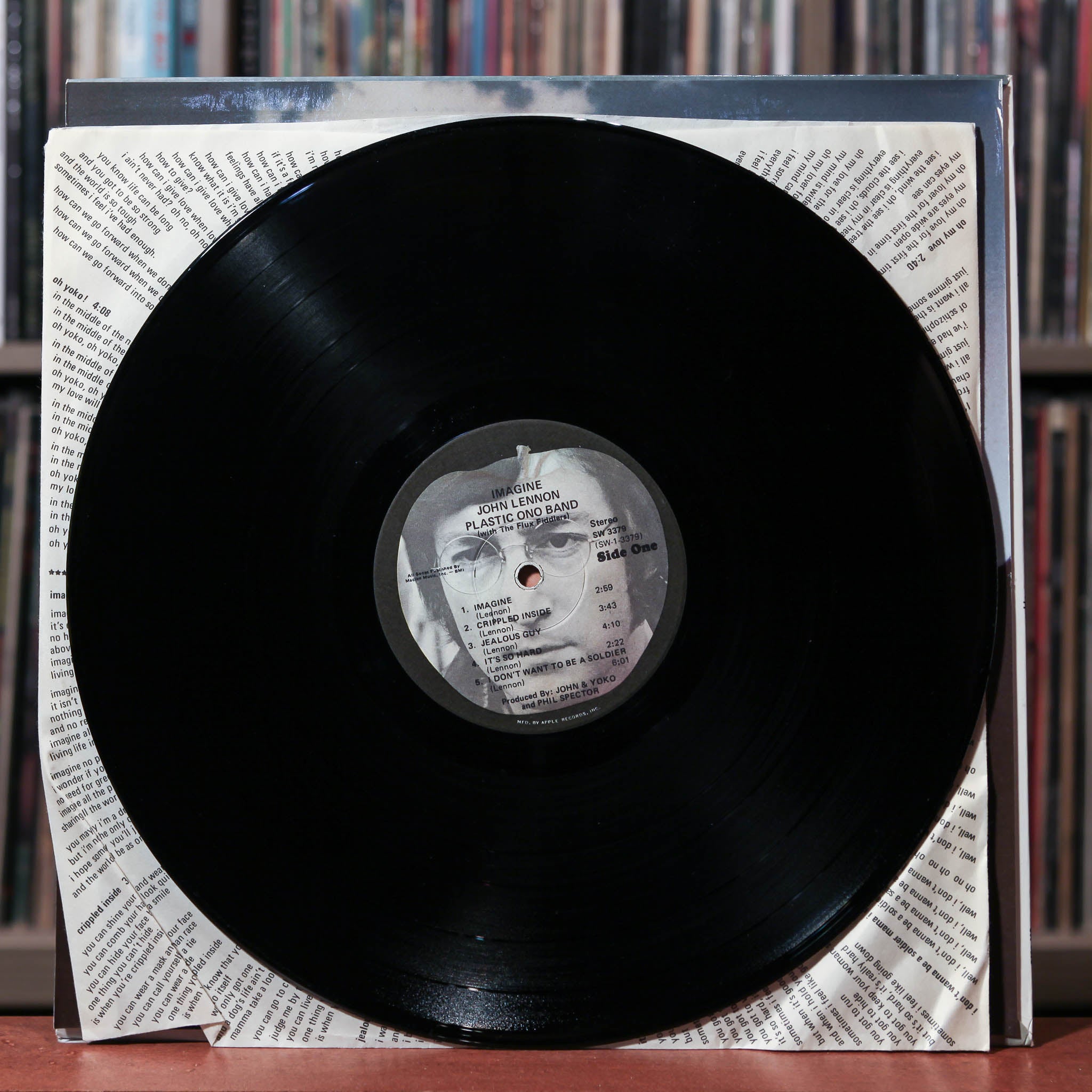 John Lennon - Imagine - 1978 Apple VG+/VG