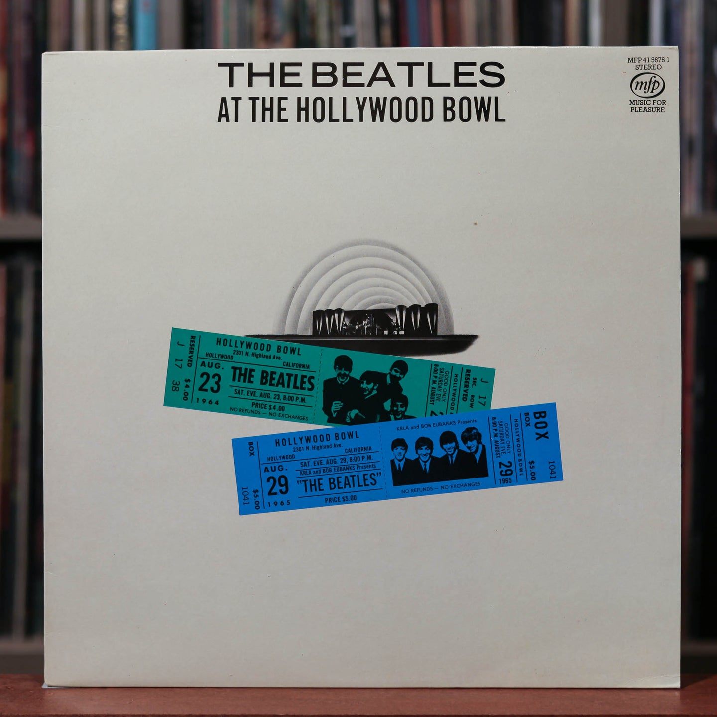 The Beatles - Beatles at the Hollywood Bowl - UK Import - 1984 MFP VG+/VG+