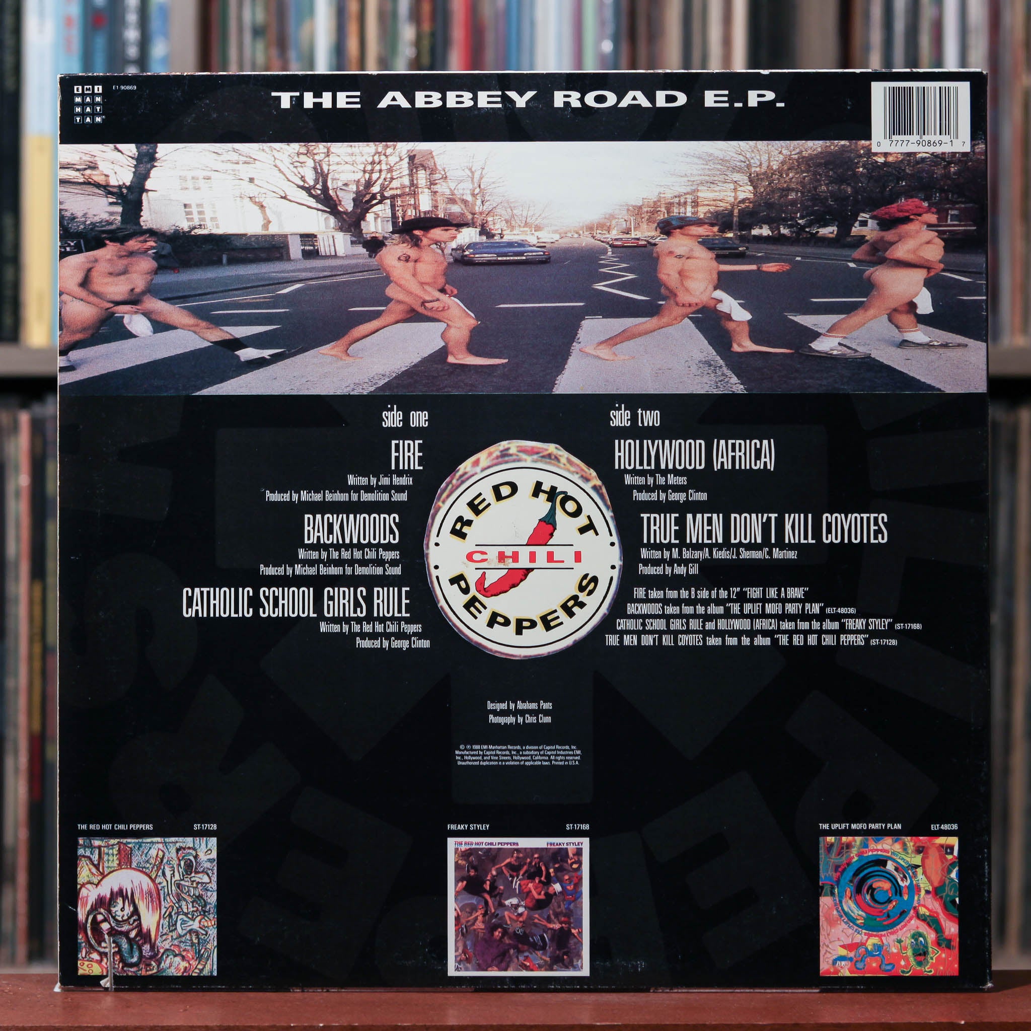 Red Hot Chili Peppers - The Abbey Road E.P. - 1988 EMI-Manhattan Recor