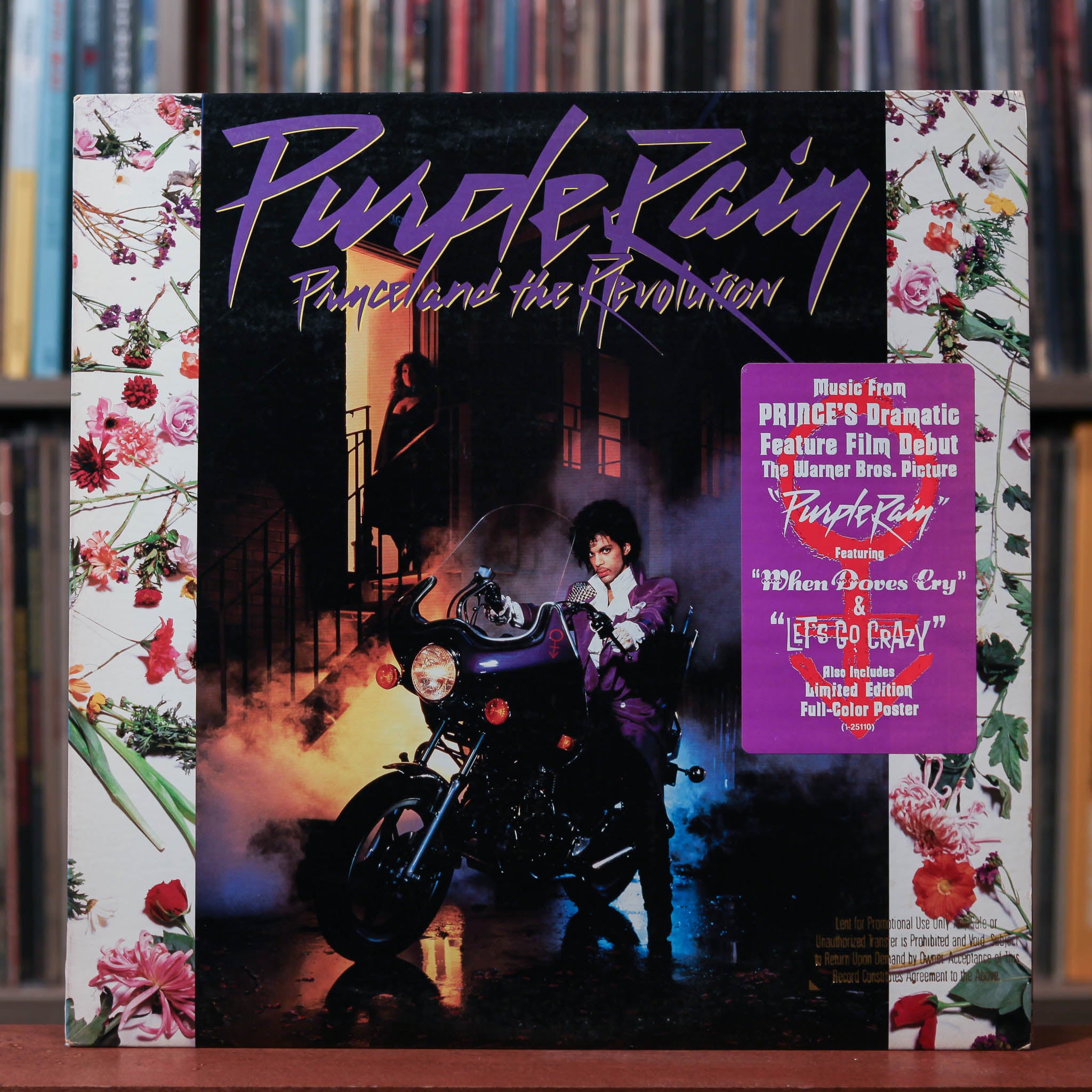 Prince And The Revolution - Purple Rain - PROMO PURPLE VINYL W/ HYPE +