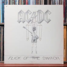 Load image into Gallery viewer, AC/DC - Flick Of The Switch - 1983 Atlantic, VG/VG
