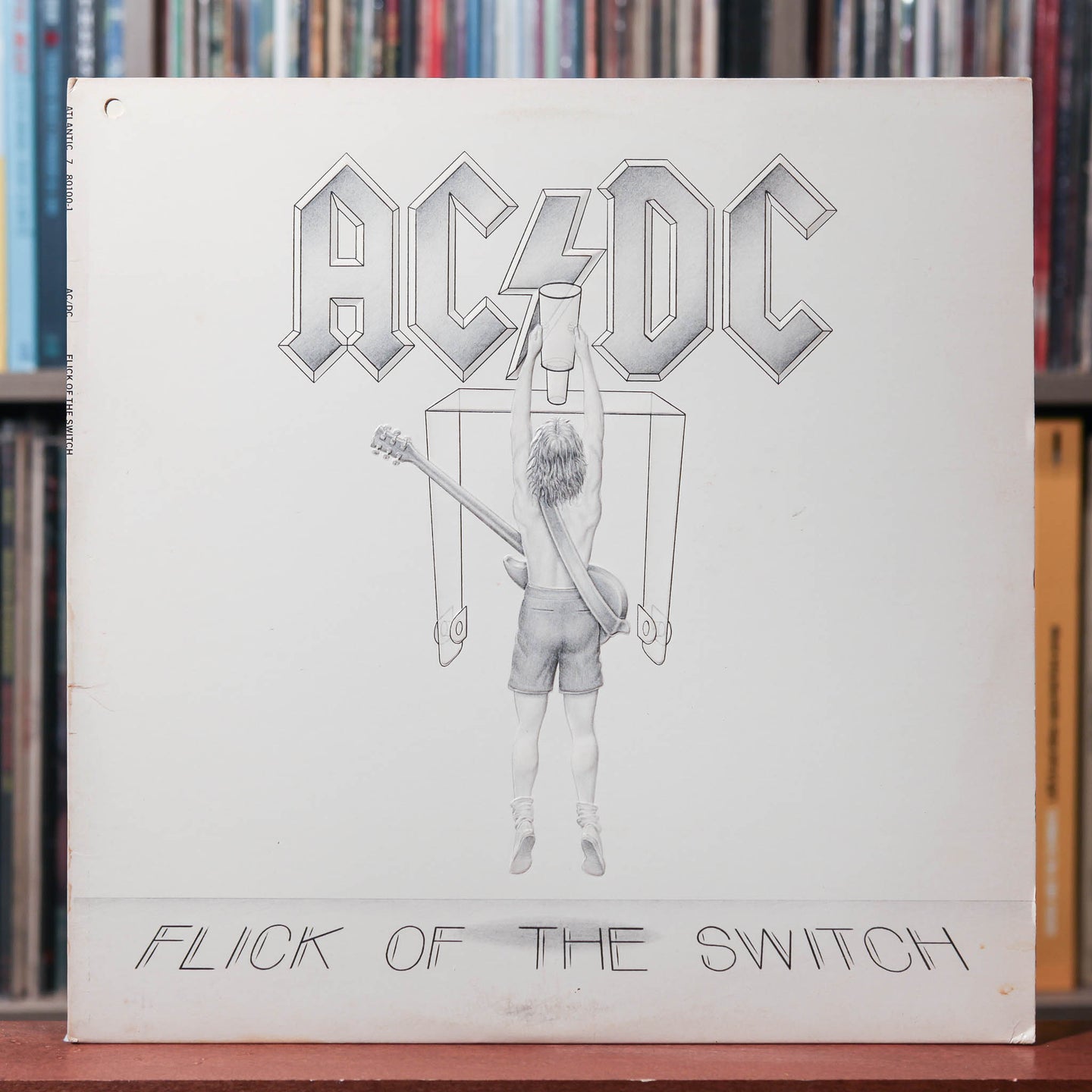 AC/DC - Flick Of The Switch - 1983 Atlantic, VG/VG