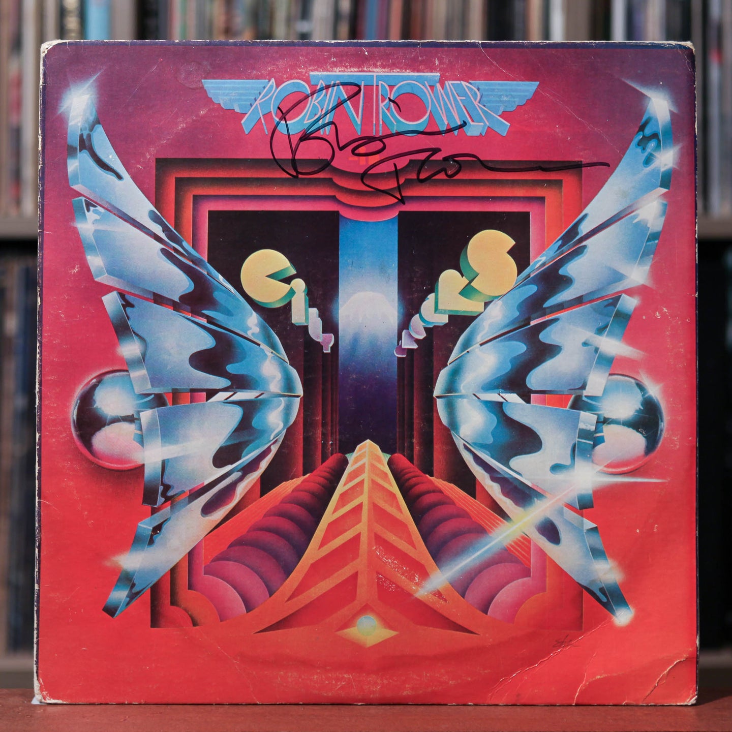 Robin Trower - In City Dreams - AUOTOGRAPHED - Chrysalis 1977