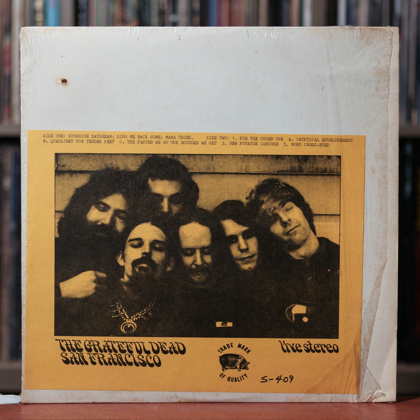 Grateful Dead - San Francisco - Red Splash Vinyl - SCARCE! - 1979 TMQ, VG+/EX
