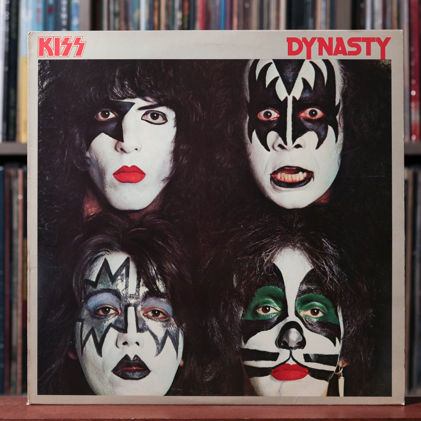 Kiss - Dynasty - W/ POSTER 1979 Casablanca, VG+/VG+