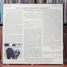 Load image into Gallery viewer, Gerry Mulligan Quartet - Recorded In Boston At Storyville - 1957 Pacific Jazz, VG/VG
