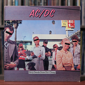 AC/DC - Dirty Deeds Done Dirt Cheap - 1981 Atlantic, VG/VG