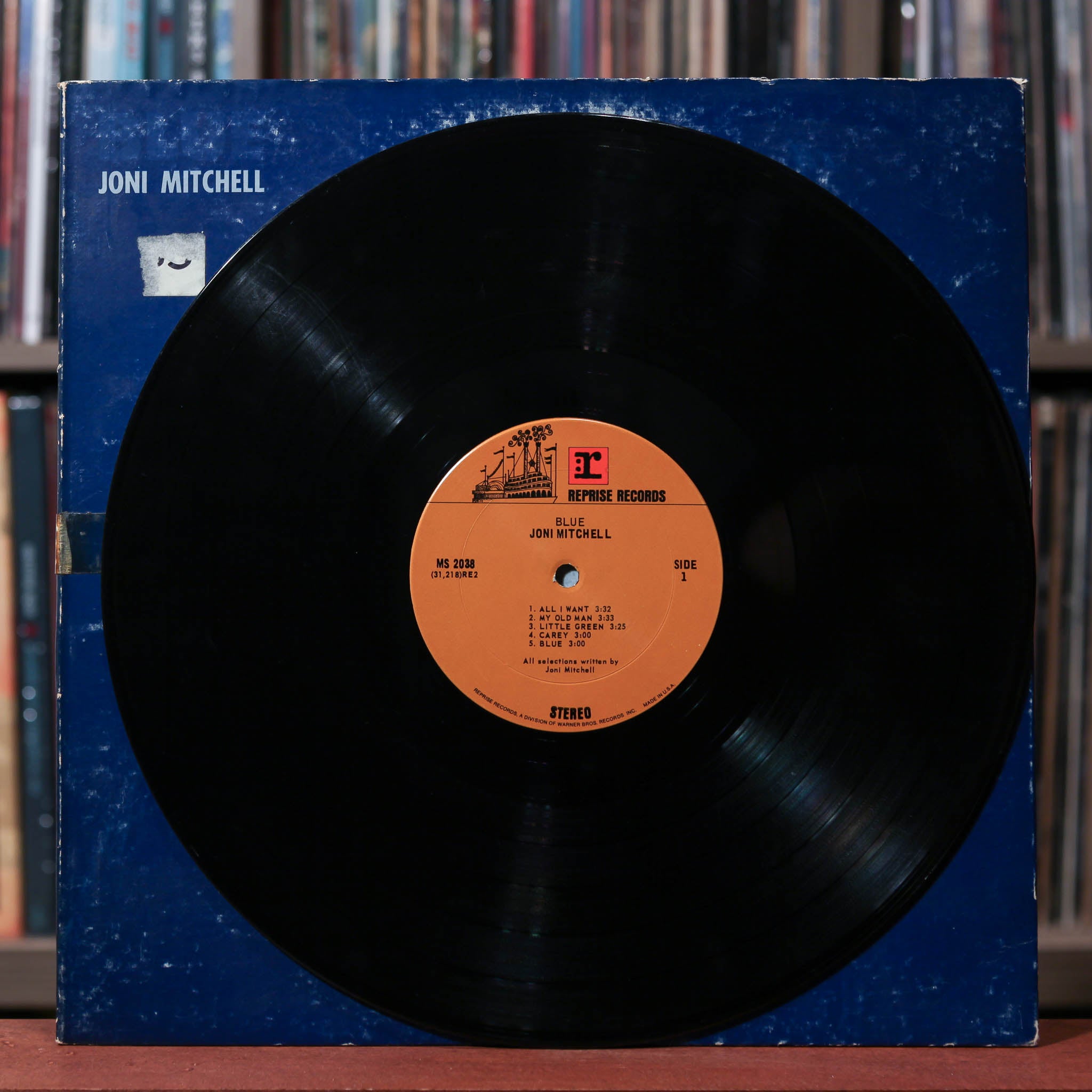 【新品未開封】【レコード】Joni Mitchell Blue Joni Mitchell - Blue - 1977 Reprise, VG+/VG+