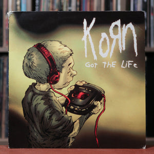 Korn - Got the Life- 1998 Epic UK - 12" 45RPM