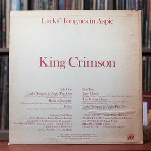 King Crimson - Larks' Tongues In Aspic - 1973 Atlantic, VG+/VG