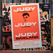 Load image into Gallery viewer, Judy Garland - Judy At Carnegie Hall - Judy In Person - 1961 Capitol, VG/VG
